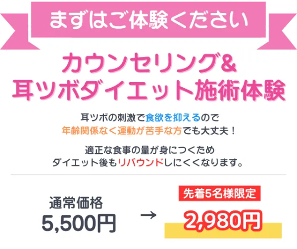 耳ツボダイエットで解決！