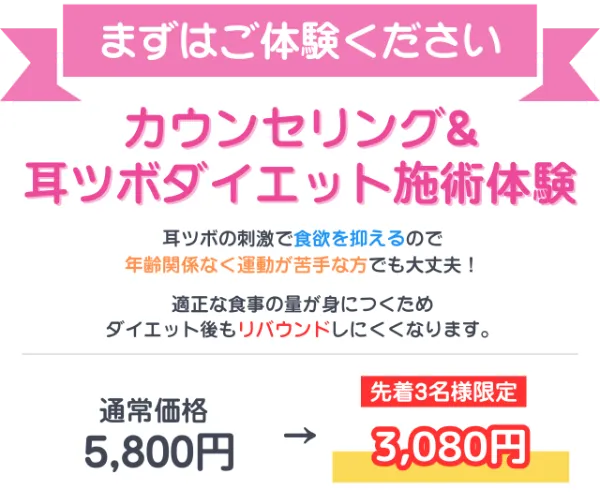 耳ツボダイエットで解決！